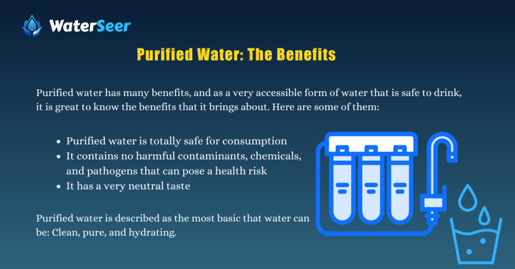 Purified Water: The Benefits