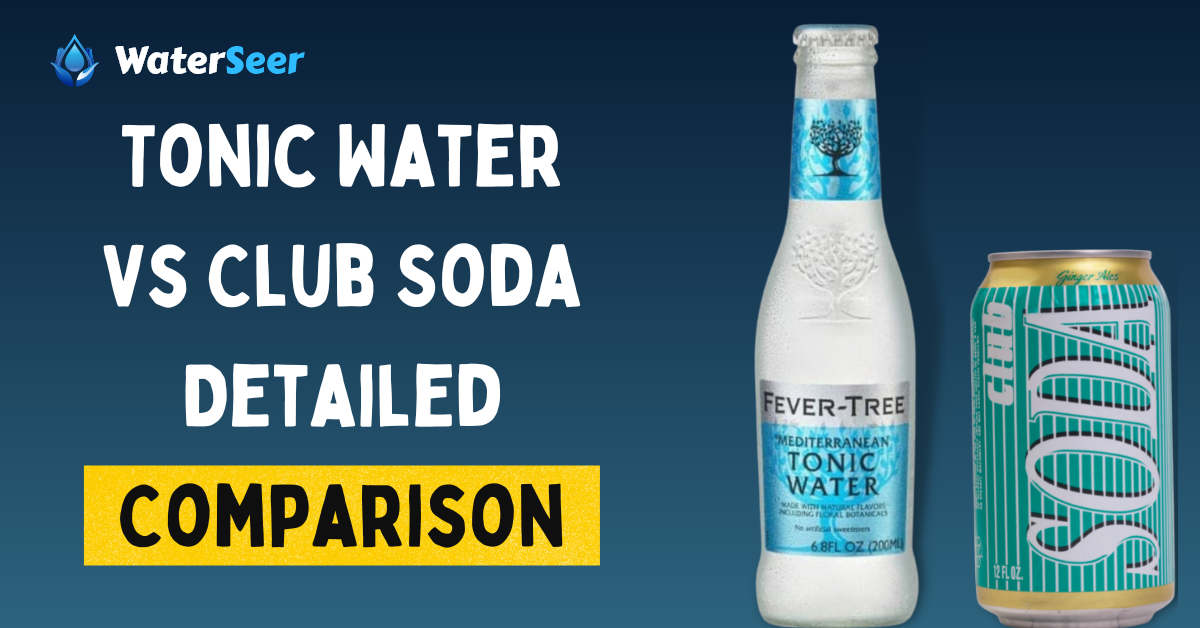 tonic water vs club soda